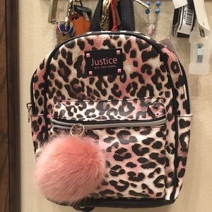 Justice mini backpack